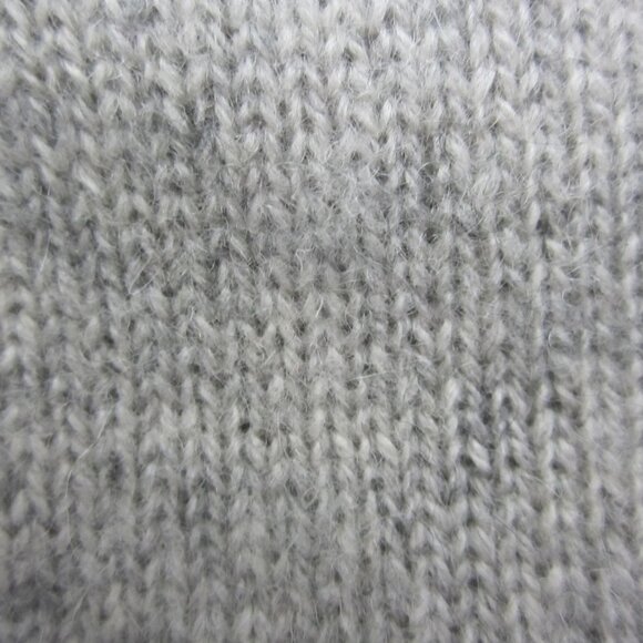 Lord & Taylor Men XL Light Heather Gray 100% 2 Ply Cashmere V Neck Sweater - Picture 7 of 8